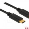 83323 Delock cable USB 2.0 C male > C male 5A 1 m