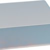 Die-cast aluminum enclosure, (L x W x H) 180 x 305 x 105 mm, light gray (RAL 7035), IP40, 2010-0605M