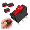 5x Przełącznik Kołyskowy KCD3-101N ON/OFF 16A 220V 3-PIN Klawisz Lutowany