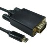 Kabel adaptera, 1080p, do wyświetlaczy: 1, USB C, USB 3.1, VGA