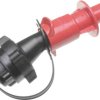 Szyjka wlewu paliwa CEMO Sicherheitseinfüllsystem rot für Kanister 5 l, 10 l und ExO-Kanister 10845 Do kanistrów plastik