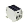 Blok rozdzielczy 1-torowy Al/Cu 1x70/2x50 czarny E.4163/CZ