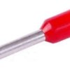 Tulejka kablowa izolowana 1mm² 10mm - końcówka tulejkowa SGE 601227