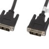 Kabel DVI-D(18+1) Full HD 1,8m czarny CA-DVIS-10CC-0018-BK