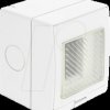 81622 Easy 45 surface-mounted housing, IP55 waterproof, 1 port