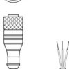 Leuze Electronic 50136682 Kabel połączeniowy Leuze, 1 szt.