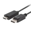KABEL DISPLAYPORT(M) V1.1 -HDMI(M) 1M CZARNY LANBERG