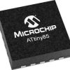 Mikrokontroler Microchip ATtiny85 VQFN 8-pinowy Montaż powierzchniowy AVR 8 kB 8bit CAN: 20MHz RAM:512 B Ethernet: