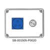 Rozdzielnica SP22-SAA-01 1x3x16A INA=10A IP54 SB-001505-P0020-54