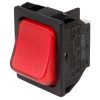 SCI R13-87 DPST Red Illum Rocker Switch