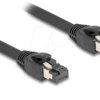 80234 Patch cable, Cat.8.1 S/FTP, 2 m, black