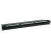 Value Patch Panel Kat. 6 (Klasa E) 19, 24P, Nieekranowany, Czarny