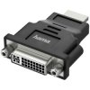 Hama 00200339 DVI HDMI Adapter Black Monitor TV AV Adapters Audio & Video