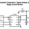 Micropower Temperature, Power Supply and Differential Voltage Monitor