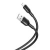 Kabel USB-Lightning 1 m 2,1A czarny NB212 T-90662 GSM117356 XO
