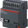 Moduł PLC We/Wy ABB Element wykonawczy układu grzejnego System magistrali KNX 2CDG510008R0011 HA-M-0.6.1