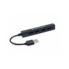 Conceptronic HUBBIES05B 4 ports USB 2.0 hub Black USB & Firewire Plugs & Socket