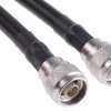 Kabel koncentryczny złącze A N Type złacze B N Type długość 3m typ kabla RG214 Z zakończeniem