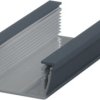 Bopla ASPU 830-0200 7024 (94312200) - asymetryczny profil aluminiowy otwarty (74 x 32,8 x 200 mm)
