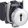 Schneider Electric XB4BA3341 Przycisk XB4BA3341, 22 mm, 600 V, 6 A, 1 szt.