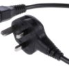 Przewód zasilania, złącze A: Wtyk brytyjski typu G złącze B: IEC C13 2.5m