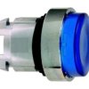 Napęd przycisku wyst. nieb. podśw. O22 push-push zing. LED ZB4BH63