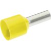 Cimco 187305 Ferrule 6 mm² Partially insulated Yellow 100 pcs Bootlace Ferrule