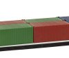 Faller 131013 H0 Model statku Frachtowiec rzeczny z kontenerami