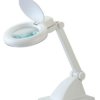 Lampa z lupą x15 LED 10W biała ZD-121