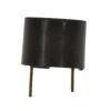 Buzzer elektromagnetyczny; HCM1205/A2; 85 dB; 5V; 30mA; fi 12mm; 3,1kHz; przewlekany (THT); 7,6; z generatorem; piny; 9,5mm