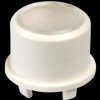 1FS061 1FS cap for Multimec 5 - Ø 9.6 mm, white, transparent surface