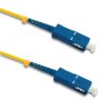 Qoltec Patchcord światłowodowy SC/UPC - SC/UPC Singlemode 9/125 G652D Simplex 2m