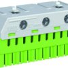 Striebel & John 2CPX062759R9999 ZK113G Blok zaciskowy elastyczny: -25 mm² stała: -25 mm² 1 szt. zielony