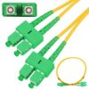 Patchcord Jednomodowy, Duplex, G.657A1, 3Mm, 0,5M Extralink Sc/Apc-Sc/Apc