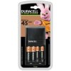 OUTLET Ładowarka akumulatorków Duracell CEF27 + 2 x R6/AA 1300 mAh + 2 x R03/AAA 750 mAh