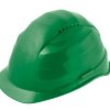 Kask ochronny, Zielony, PE, Standardowy, Rockman