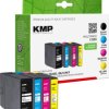 KMP atrament Zamiennik Canon PGI-2500BK XL, PGI-2500C XL, PGI-2500M XL, PGI-2500Y XL zamiennik Combi-Pack Czarny, Cyjan,