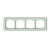 Deco Ramka Poczwórna Deco Pastel Matt Miętowy 46Dr-4