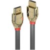 LINDY 37601 Cable HDMI-A plug, HDMI-A plug 1.00 m Grey 8K UHD HDMI cable