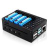 GPIO Terminal Board with LED Indicators + Aluminium Case for Pi 4 [Discontinued]