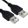 Kabel USB, dł. 0.5m, kolor: Czarny