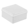 Puszka N/T Hermetyczna 100X100x50 Bez Dławików Ip65 Biała S-Box 116B