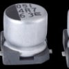 SMD electrolytic capacitor, 47µF, 20%, 16V, 85°, 5 x 5.3mm
