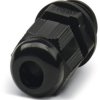 Cable gland, M16, 19 mm, Clamping range 4 to 7 mm, IP67, black, 1424536
