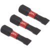 Sealey AK8202 Slotted 5.5mm Impact Power Tool Bits 25mm - 3pc