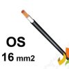 Przewód OnS 16 mm2 (100/100V) spawalniczy gumowy (krążki 100m) 5907702812519 ELEKTROKABEL