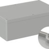 PC enclosure, (L x W x H) 250 x 160 x 90 mm, light gray (RAL 7035), IP66, 5U240000