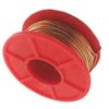 DNE070-010 Drut miedziany w emalii 0.70 mm - szpulka 0.10kg - (ok. 29m)