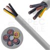 Kabel sterowniczy JZ-500 5x0,75mm2 szary 300/500V numerowany olejoodporny linka Helukabel