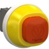 Emergency stop, rotary release, mounting Ø  22 mm, illuminated, LED: 2, white/red, 1 Form A (N/O) + 2 Form B (N/C), XB5AS84W3B41